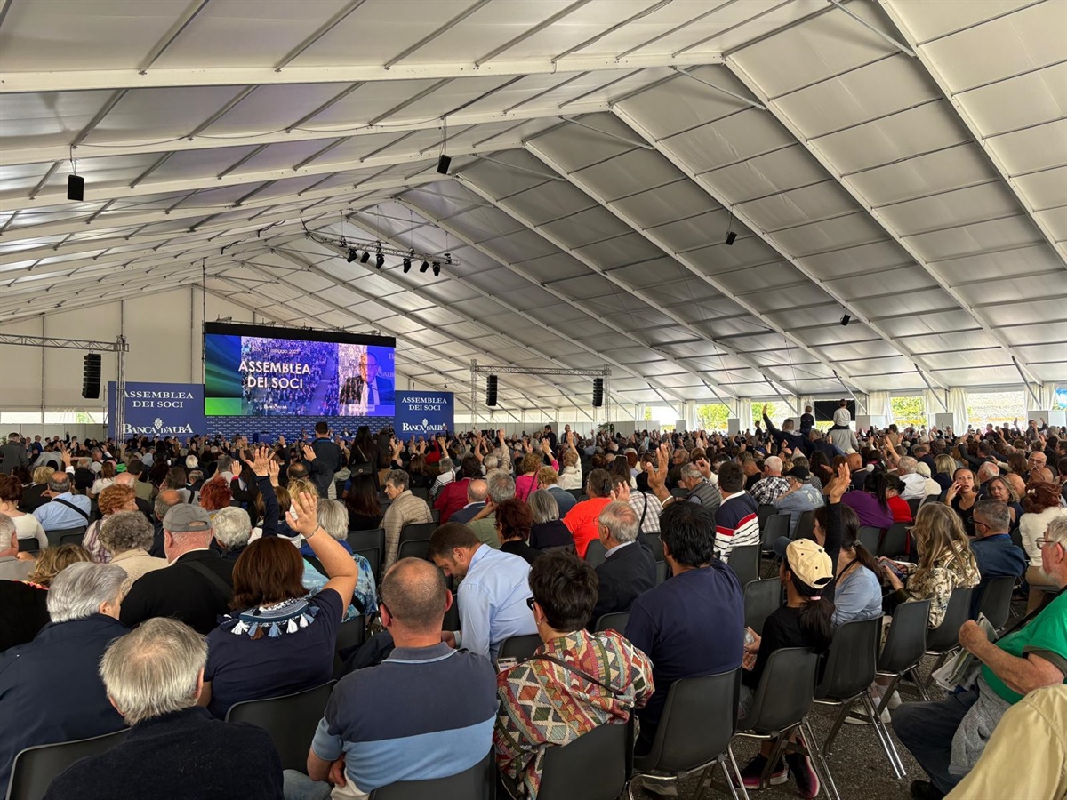 Assemblea di Banca d’Alba: cooperazione, fiducia e bilancio da primato