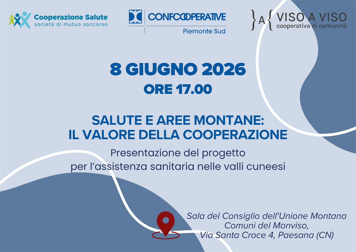 Un progetto cooperativo socio-sanitario per gli abitanti di Valle Po e Val Varaita
