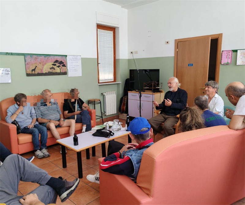 L’incontro della Residenza Dolcetti con Eugenio Finardi